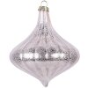Palla di Natale in vetro Clayre & Eef 6GL5145 Rosa 10x10 cm