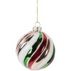Pallina per albero di Natale Clayre & Eef 6GL5174 Ø 8x8 cm Multicolore