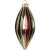 Palla per albero di Natale Clayre & Eef 6GL5175 Ø 6x13 cm Multicolore