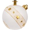 Sostegno per Albero di Natale Clayre & Eef 6MG0105 40x38x38 cm Bianco Dorato