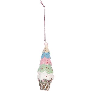 Clayre & Eef 6PR5300 Decorazione Ciondolo Torta...
