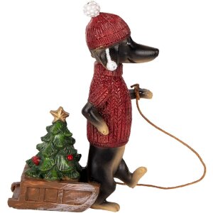 Clayre & Eef 6PR5305 Decorazione Cane (Bassotto)...