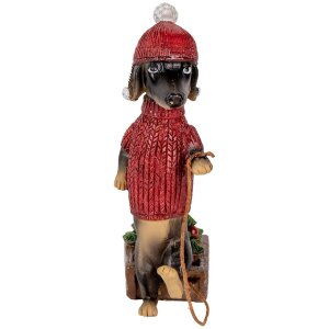 Clayre & Eef 6PR5305 Decorazione Cane (Bassotto)...