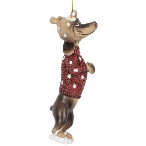 Clayre & Eef 6PR5306 Decorazione appendente Cane...