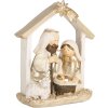 Gruppo Natalizio Clayre & Eef 6PR5648 10x5x12 cm Beige Dorato