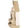Gruppo Natalizio Clayre & Eef 6PR5648 10x5x12 cm Beige Dorato