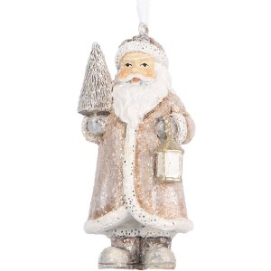 Clayre & Eef 6PR5661 Decorazione Ciondolo Babbo...