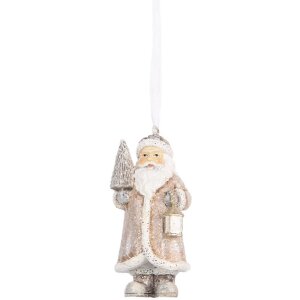 Clayre & Eef 6PR5661 Decorazione Ciondolo Babbo...