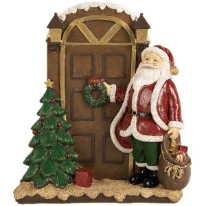 Decorazione Babbo Natale Clayre & Eef 6PR5670 18x7x20...