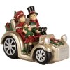 Clayre & Eef 6PR5675 Decorazione Bambini in Auto 22x14x16 cm Dorata