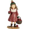 Clayre & Eef 6PR5680 Decorazione Bambino 7x5x13 cm Rossa e Verde