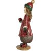 Clayre & Eef 6PR5680 Decorazione Bambino 7x5x13 cm Rossa e Verde