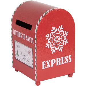 Cassetta postale Clayre & Eef 6Y5800 14x13x19 cm...