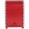Cassetta postale Clayre & Eef 6Y5800 14x13x19 cm Rosso/Bianco