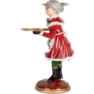 Decorazione Babbo Natale Clayre & Eef 5PR0188 47x32x62 cm