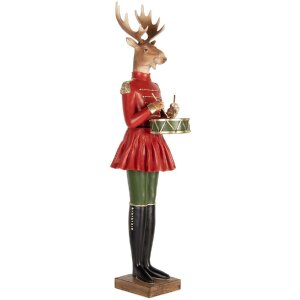 Decorazione Renna Clayre & Eef 5PR0189 23x19x77 cm