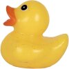 Anatra decorativa per bagno Clayre & Eef 66342Y 6x6x6 cm Gialla