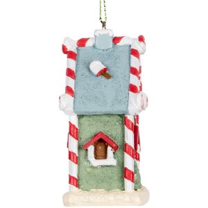 Clayre & Eef 6PR5324 Decorazione Pendente Casa 6x4x8...
