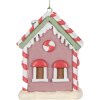 Clayre & Eef 6PR5325 Decorazione Ornamento Casa 6x4x8 cm Rosa, Bianco, Rosso, Nero