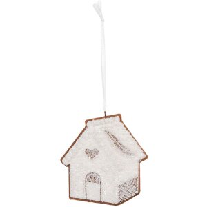 Clayre & Eef 6PR5327 Decorazione Ciondolo Casa 9x1x10...