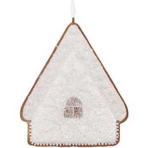 Clayre & Eef 6PR5328 Decorazione Ciondolo Casa 9x1x10...