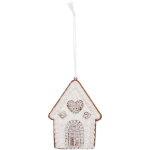 Clayre & Eef 6PR5331 Decorazione Ciondolo Casa 8x1x10...