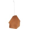 Clayre & Eef 6PR5334 Decorazione Ornamento Casa 9x1x10 cm Bianco Marrone