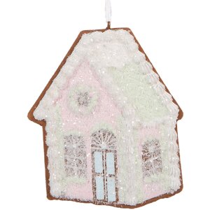 Clayre & Eef 6PR5335 Decorazione Ciondolo Casa 9x1x10...