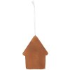 Clayre & Eef 6PR5336 Decorazione Ciondolo Casa 8x1x10 cm Verde e Bianco