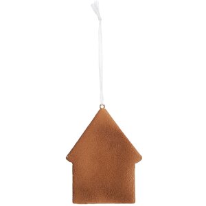 Clayre & Eef 6PR5337 Ciondolo Decorativo Casa 8x1x10 cm Blu Bianco
