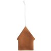 Clayre & Eef 6PR5337 Ciondolo Decorativo Casa 8x1x10 cm Blu Bianco