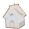 Clayre & Eef 6PR5338 Decorazione Ornamento Casa 9x1x10 cm Blu Bianco
