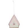 Ciondolo Decorativo Casa Clayre & Eef 6PR5339 9x1x10 cm Verde e Rosa