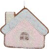Decorazione ornamento casa Clayre & Eef 6PR5340 9x1x8 cm Rosa e Blu