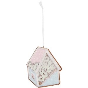 Clayre & Eef 6PR5341 Decorazione Ciondolo Casa Blu...