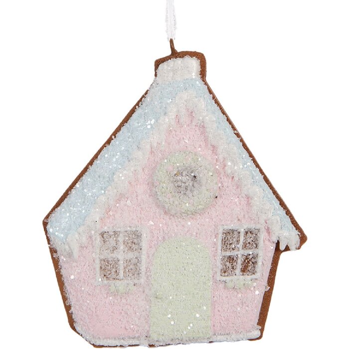 Clayre & Eef 6PR5342 Decorazione Ornamento Casa 9x1x10 cm Rosa e Verde