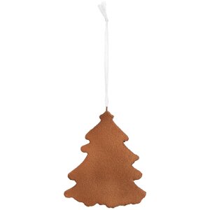 Clayre & Eef 6PR5348 Decorazione Ornamento Albero di Natale 9x1x10 cm Bianco Marrone