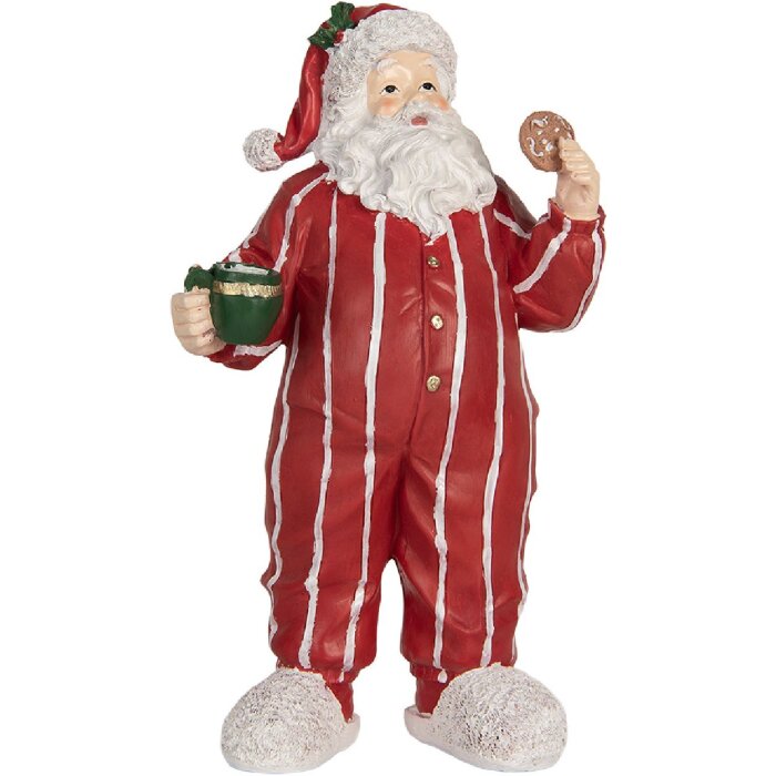 Clayre & Eef 6PR5760 Decorazione Babbo Natale 18x11x31 cm