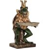 Clayre & Eef 6PR5565 Decorazione Rana 16x15x28 cm Verde
