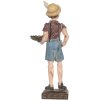 Figura di Pinocchio Clayre & Eef 14x10x31 cm Beige e Rosso