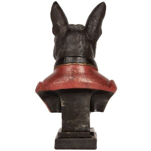 Decorazione busto di cane Clayre & Eef 6PR5577 15x12x26 cm