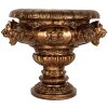 Clayre & Eef 6PR5582 Decorazione Vaso per Fiori 26x22x21 cm Dorato