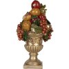 Clayre & Eef 6PR5585 Decorazione Cesta per Frutta 25x24x44 cm dorata