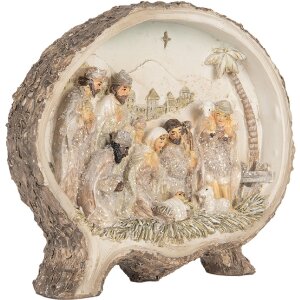 Gruppo Natalizio Clayre & Eef 6PR5919 18x4x15 cm