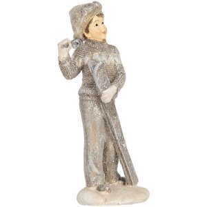 Set di decorazione natalizia per bambini Clayre & Eef 2 pezzi 8x5x15 cm