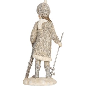 Set di decorazione natalizia per bambini Clayre & Eef 2 pezzi 8x5x15 cm