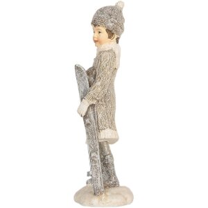 Set di decorazione natalizia per bambini Clayre & Eef 2 pezzi 8x5x15 cm