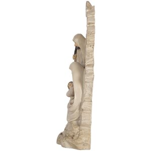 Gruppo Natalizio Clayre & Eef 6PR5923 15x7x24 cm Beige/Bianco