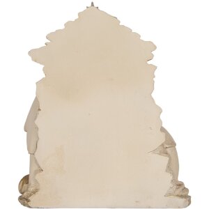Gruppo Natalizio decorativo Clayre & Eef 6PR5924 24x8x27 cm Beige e Bianco