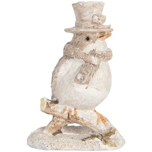 Clayre & Eef 6PR5925 Decorazione Uccello 5x3x8 cm...